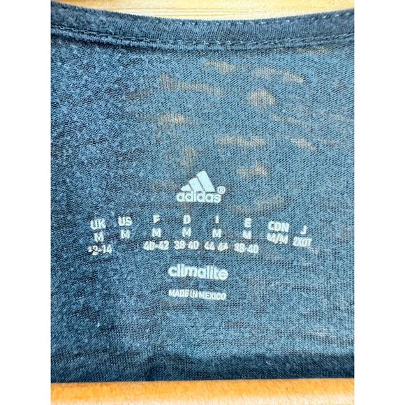 Adidas Women's Size Medium Climalite Gray Burnout Tank Top Lightweight Breathabl - Picture 3 of 8